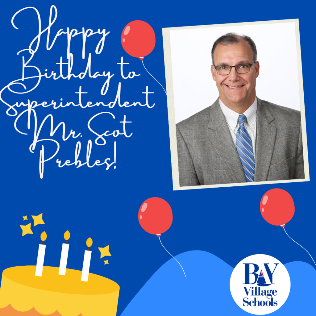 Happy birthday to Supt. Scot Prebles image