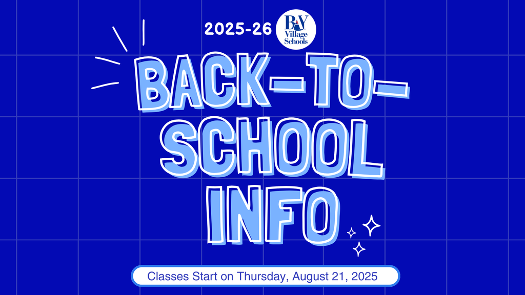 Back to School header image for 2025-26 school year