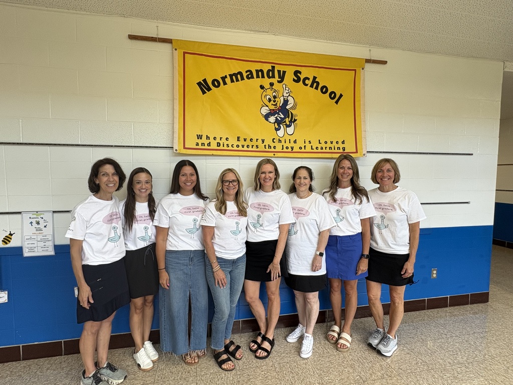 Normandy first-grade team photo august 2025