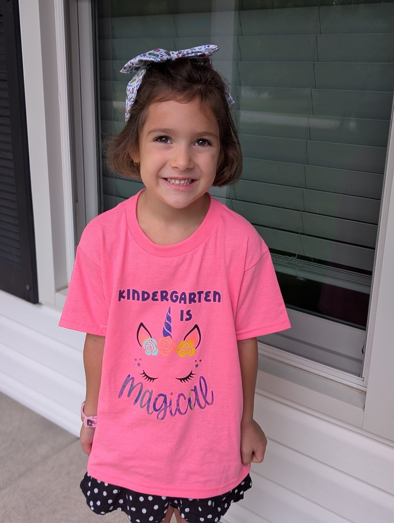 happy first day of kindergarten photo 2025
