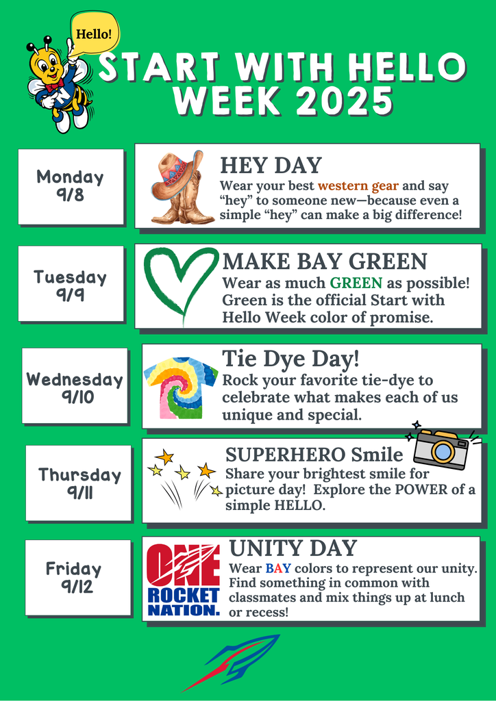 start with hello week flyer for normandy sept. 2025