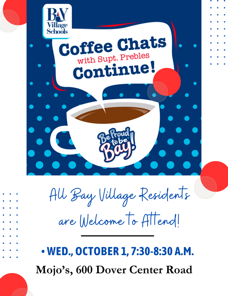 mojo's coffee chat flyer for 10-1-25