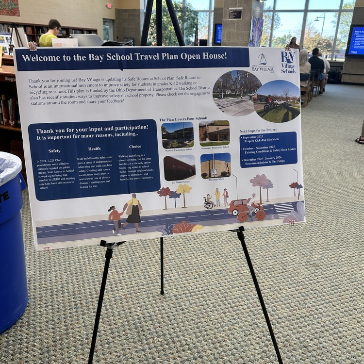 safe routes to school open house