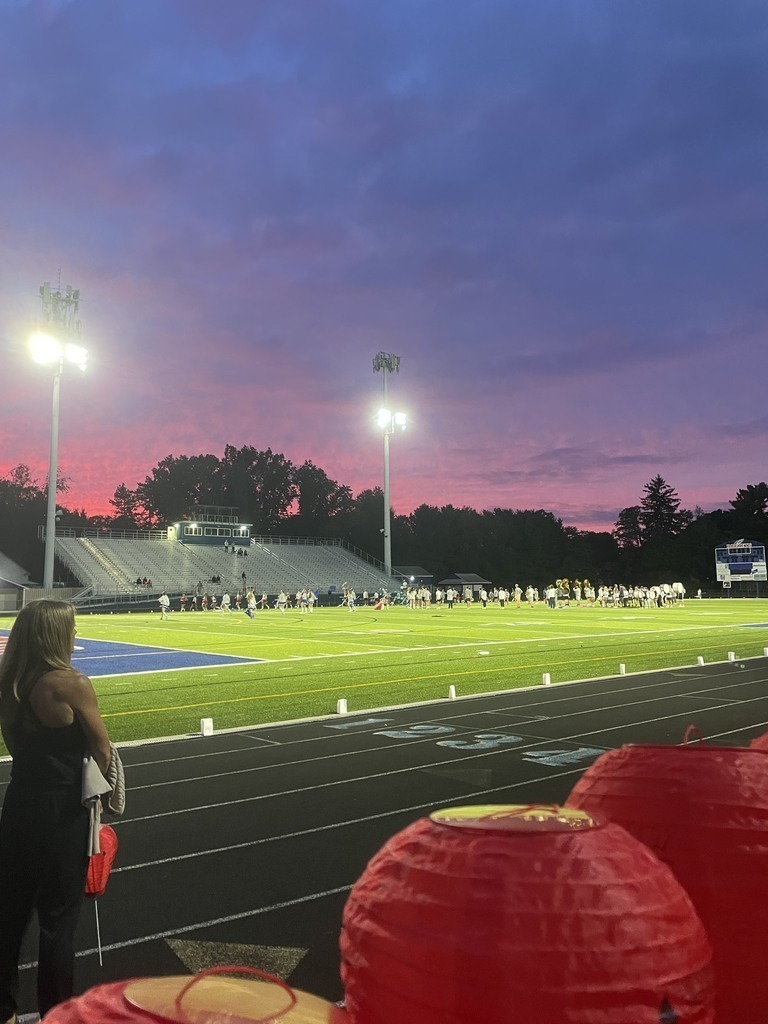 light the night photo from homecoming week 2024