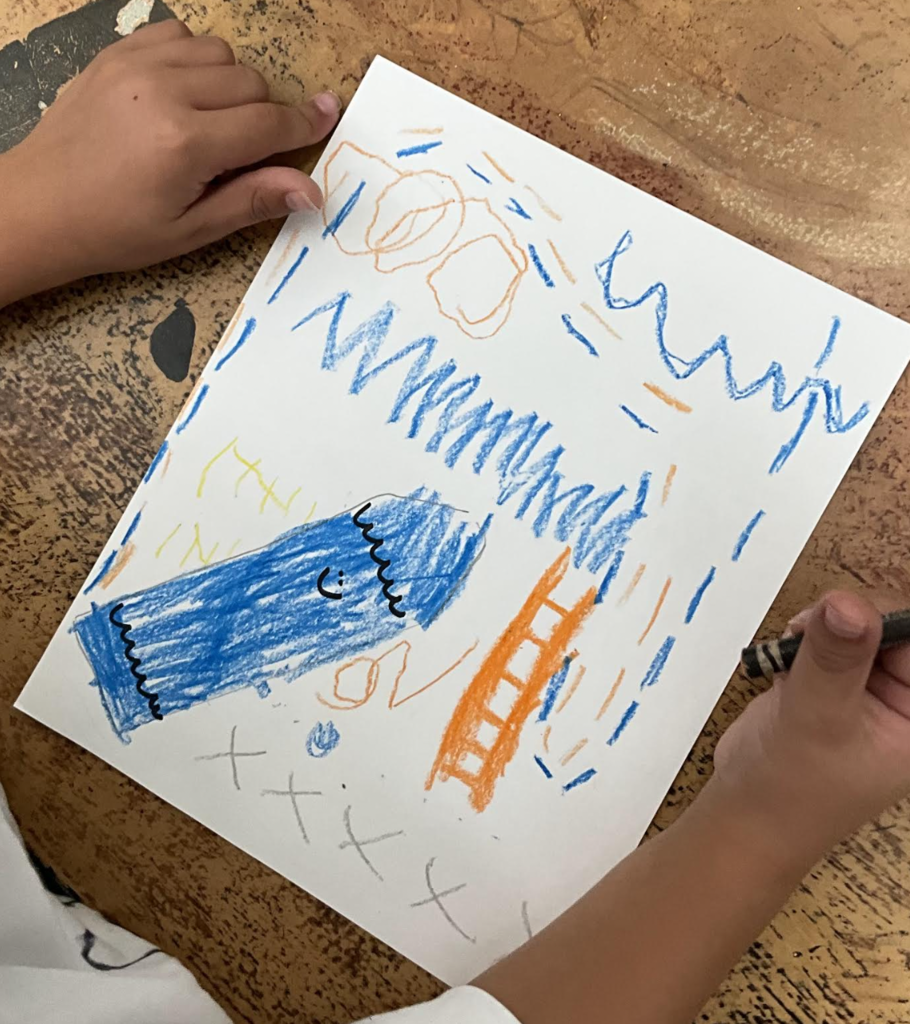 kindergarten line art art project photo