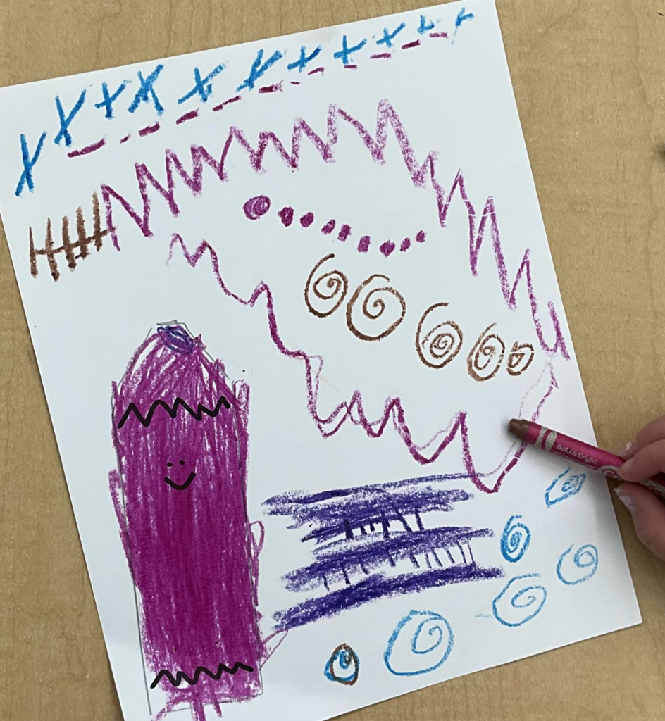 kindergarten line art art project photo