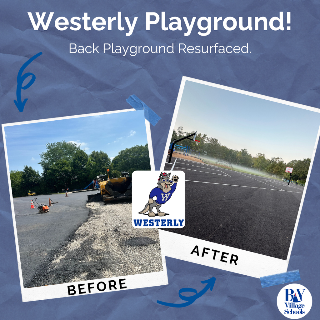 Westerly playground before and after pics for social media