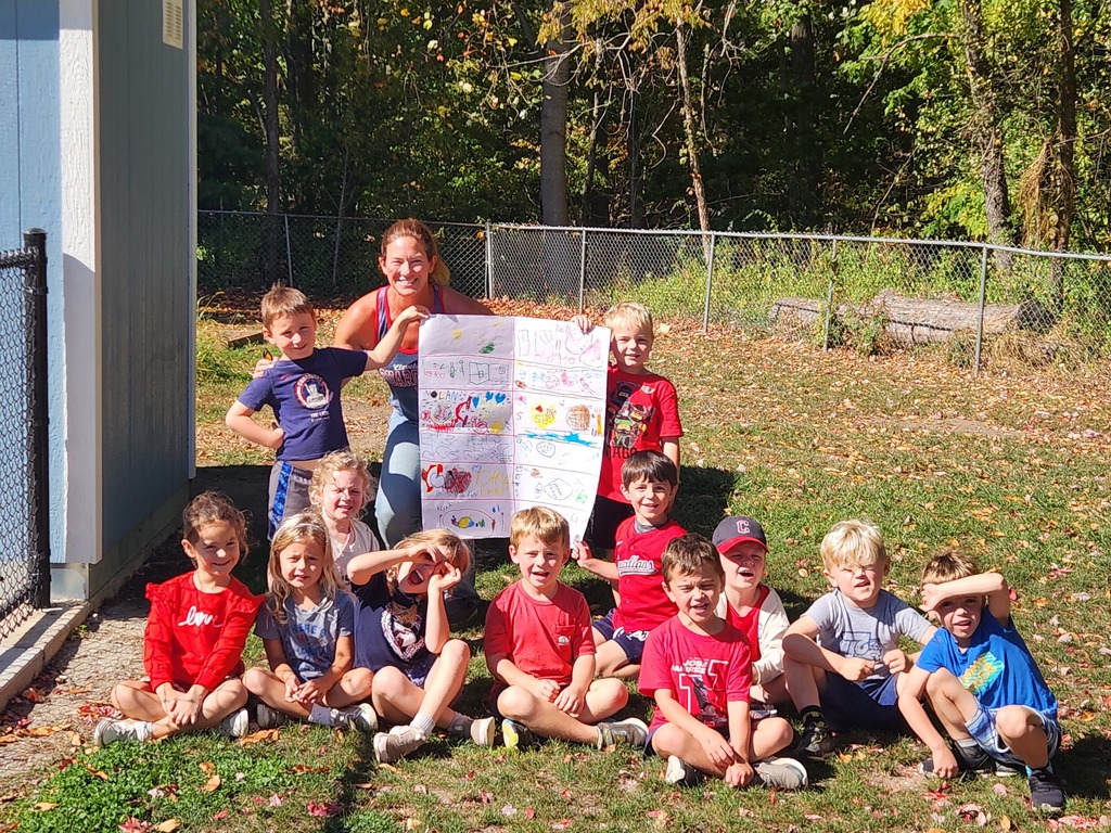 glenview's kindergarten readiness class made a get well card for david fry of the guardians