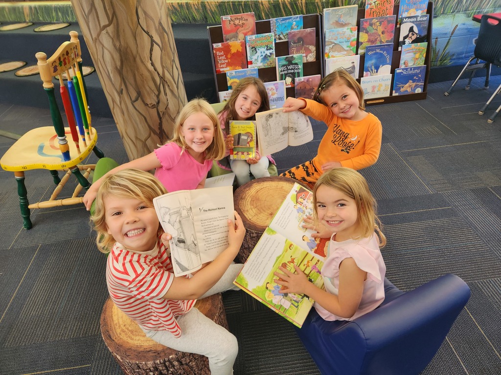 impromptu book club at normandy school in october 2025