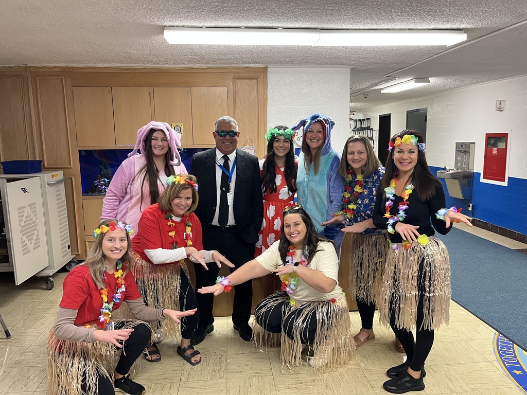 second grade team with the lilo and stitch theme this halloween 2025