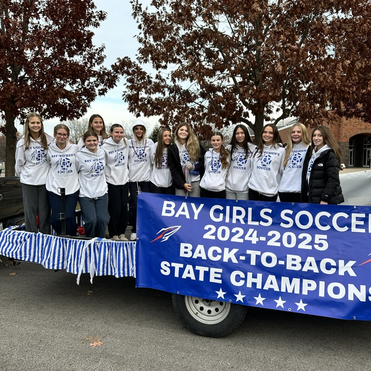 State, champion girls, soccer team photo