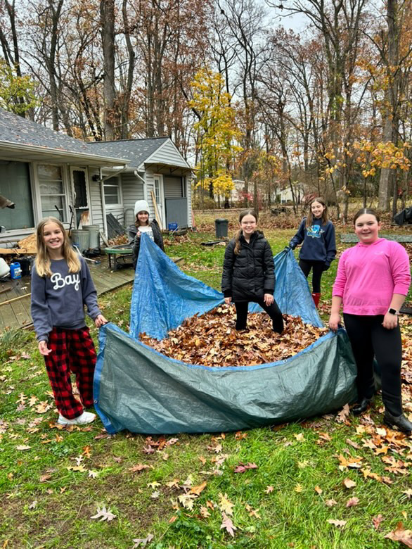 7th grade girls at rake out 2025