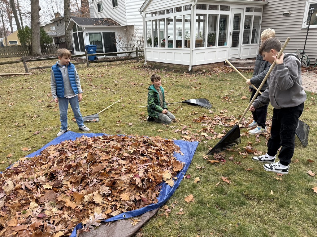 fifth grade boys at the rakeout 2025