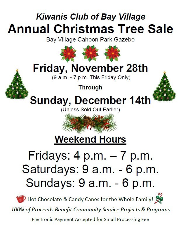 Kiwanis Tree Sales 2025