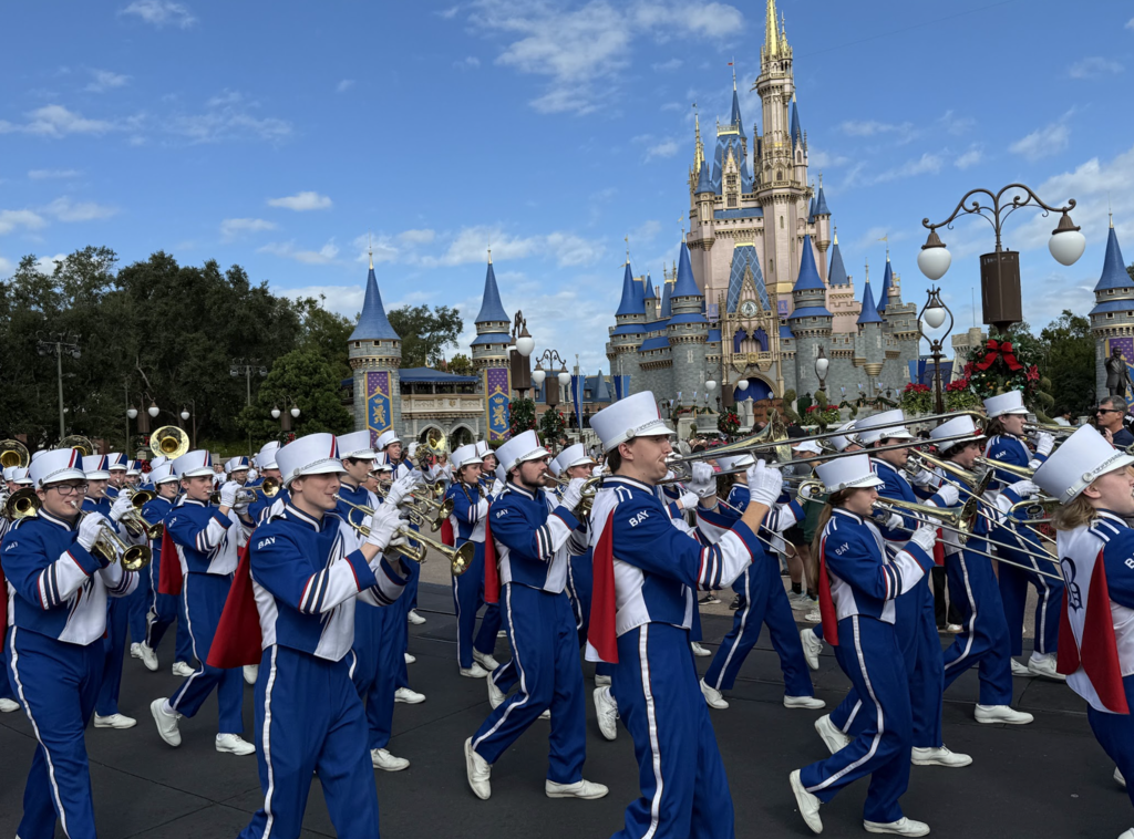 bhs marching band photo at disney 2025