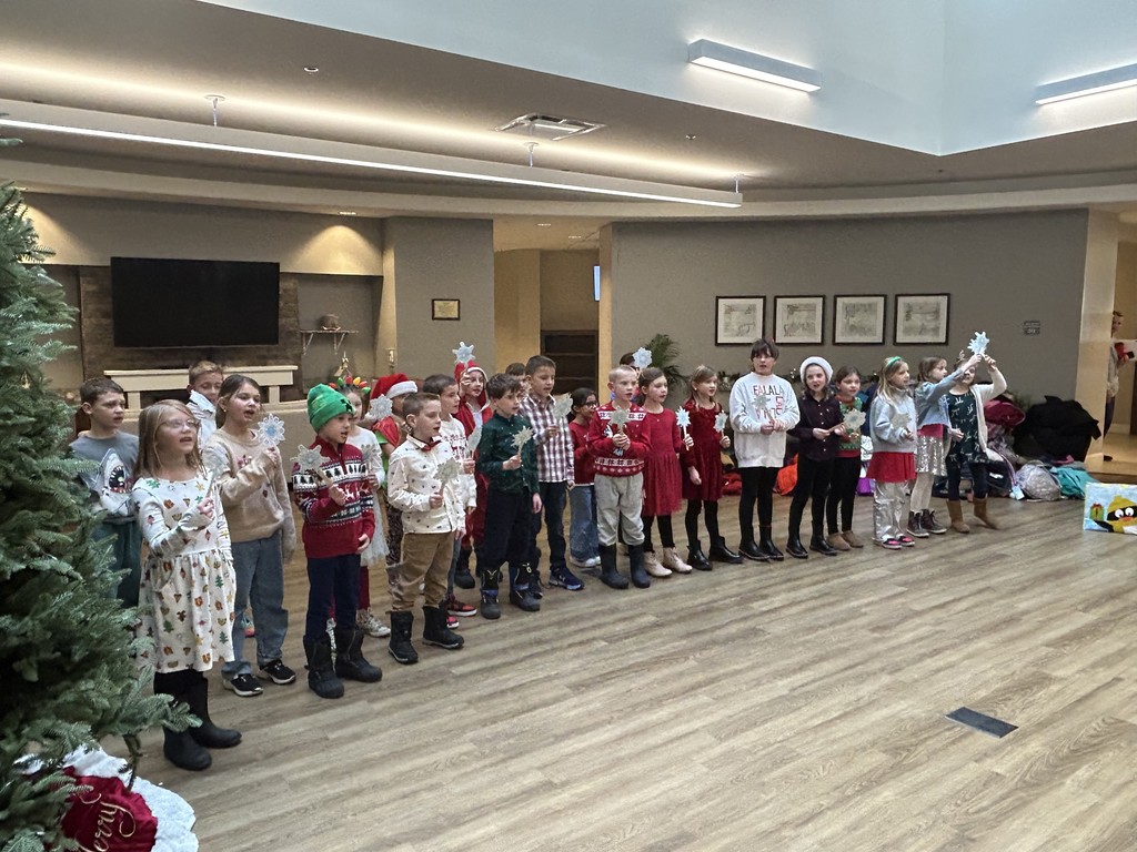 Kids Who Care Club visited Knickerbocker residents photo