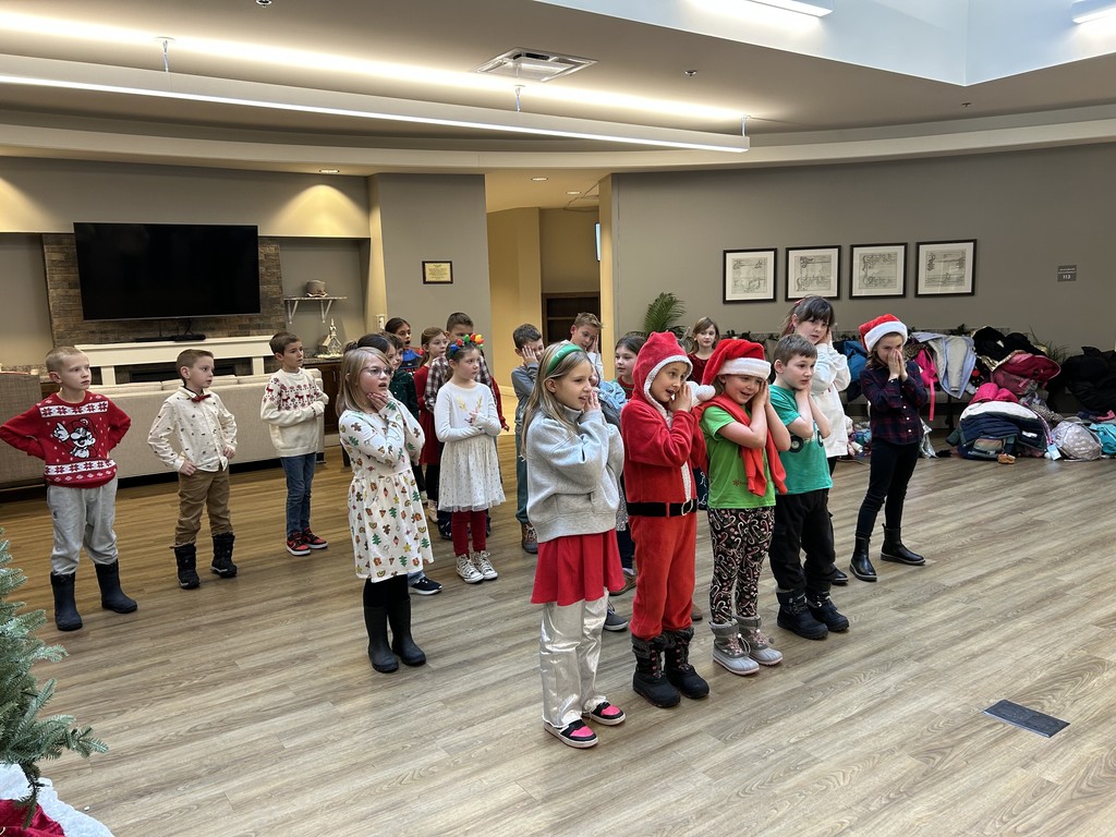 Kids Who Care Club visited Knickerbocker residents photo