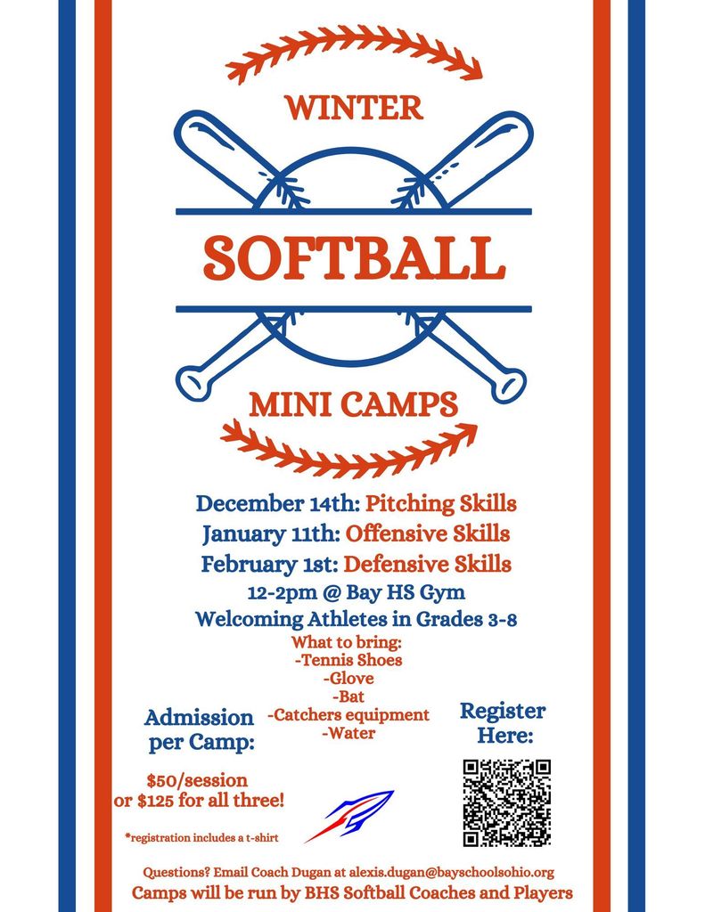 mini softball camps 2026