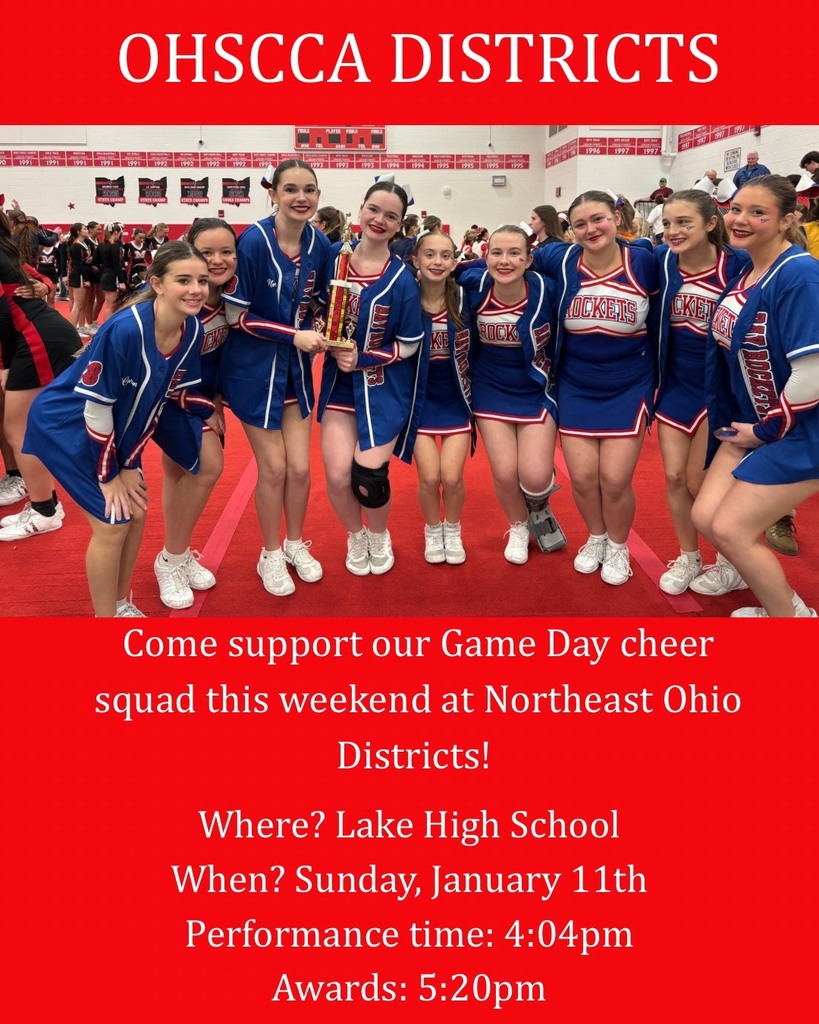 cheer competition flyer for jan 11, 2026