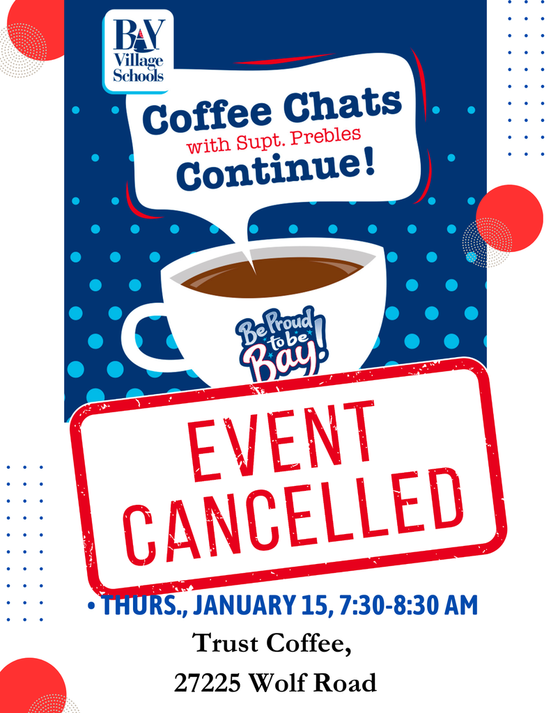 cancelled coffee chat for jan 15, 2026 image