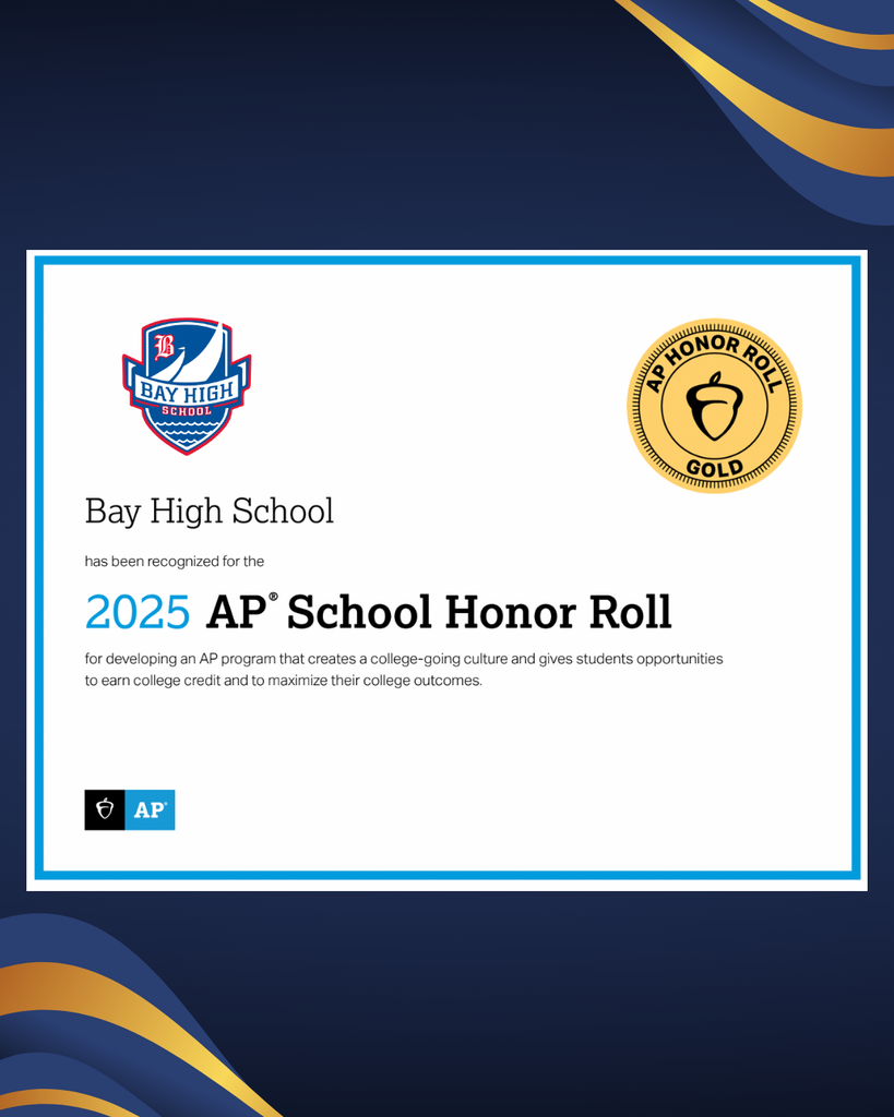 AP Gold Status for BHS for 2025 image announcement