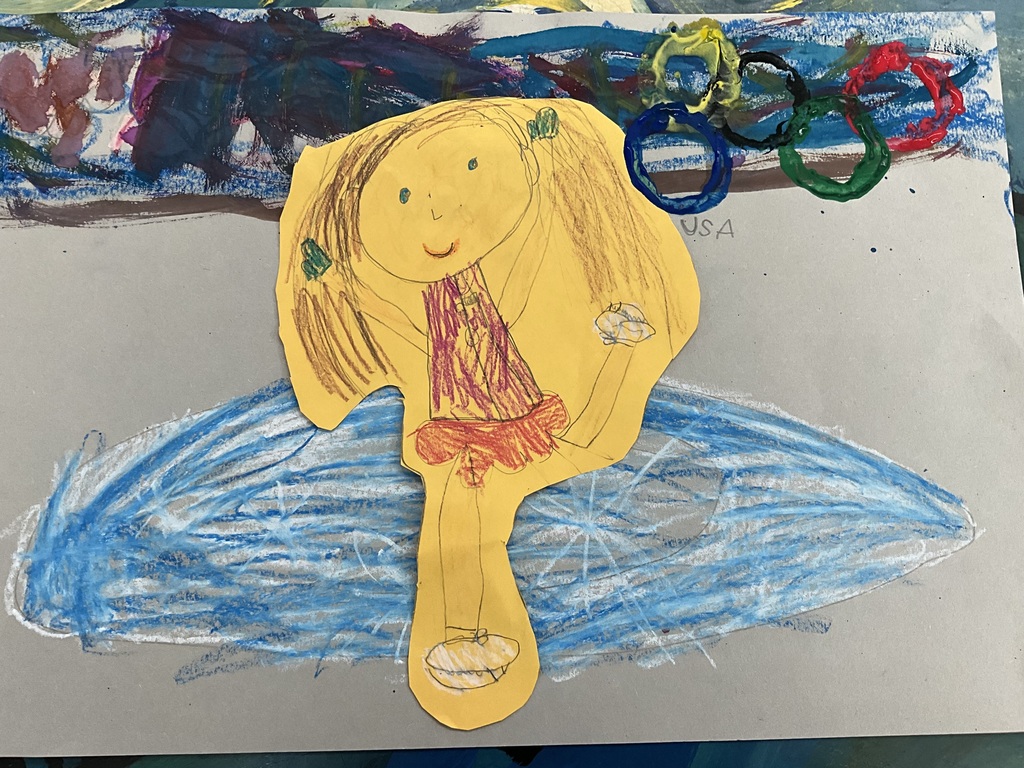 winter olympics artwork 2026 Normandy