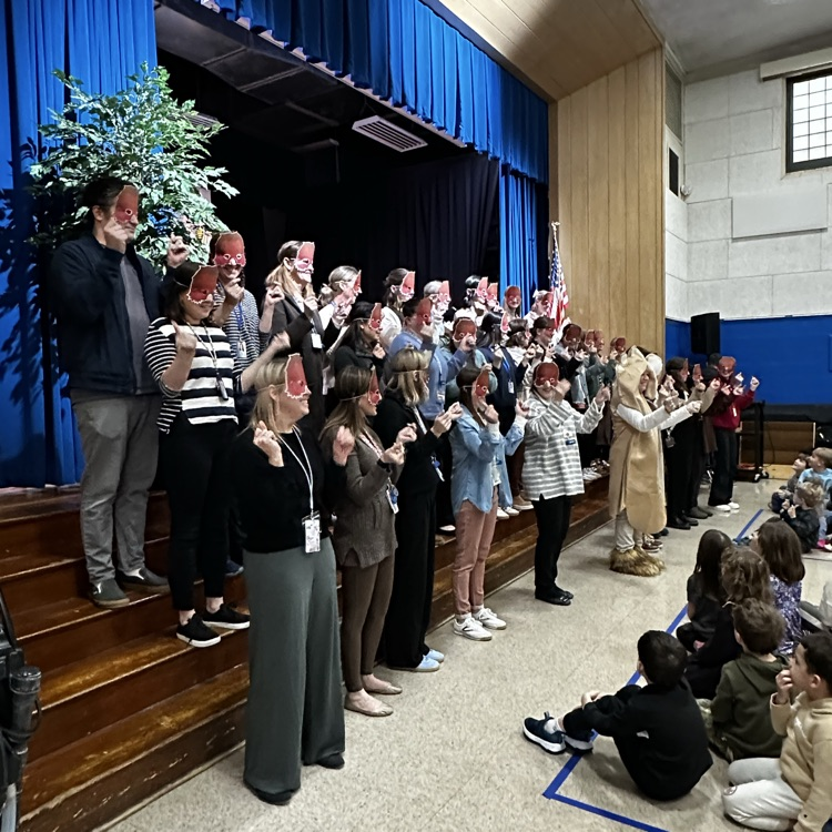 one school one book kick off assembly photo