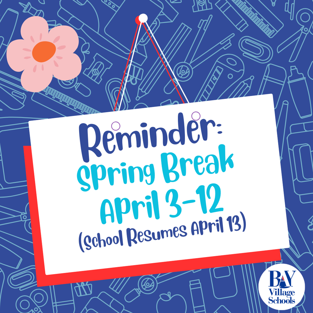 friendly reminder spring break 2026 is april 3-12, 2026 image