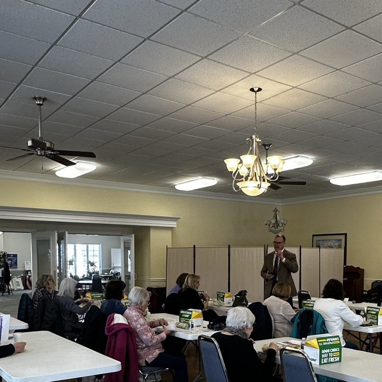 bay senior center lunch and learn photo March 18, 2026