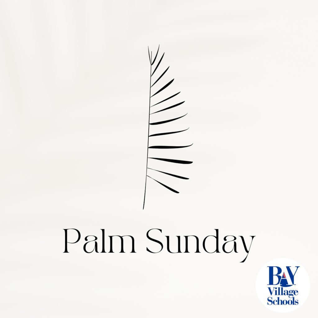 Palm Sunday image for social media