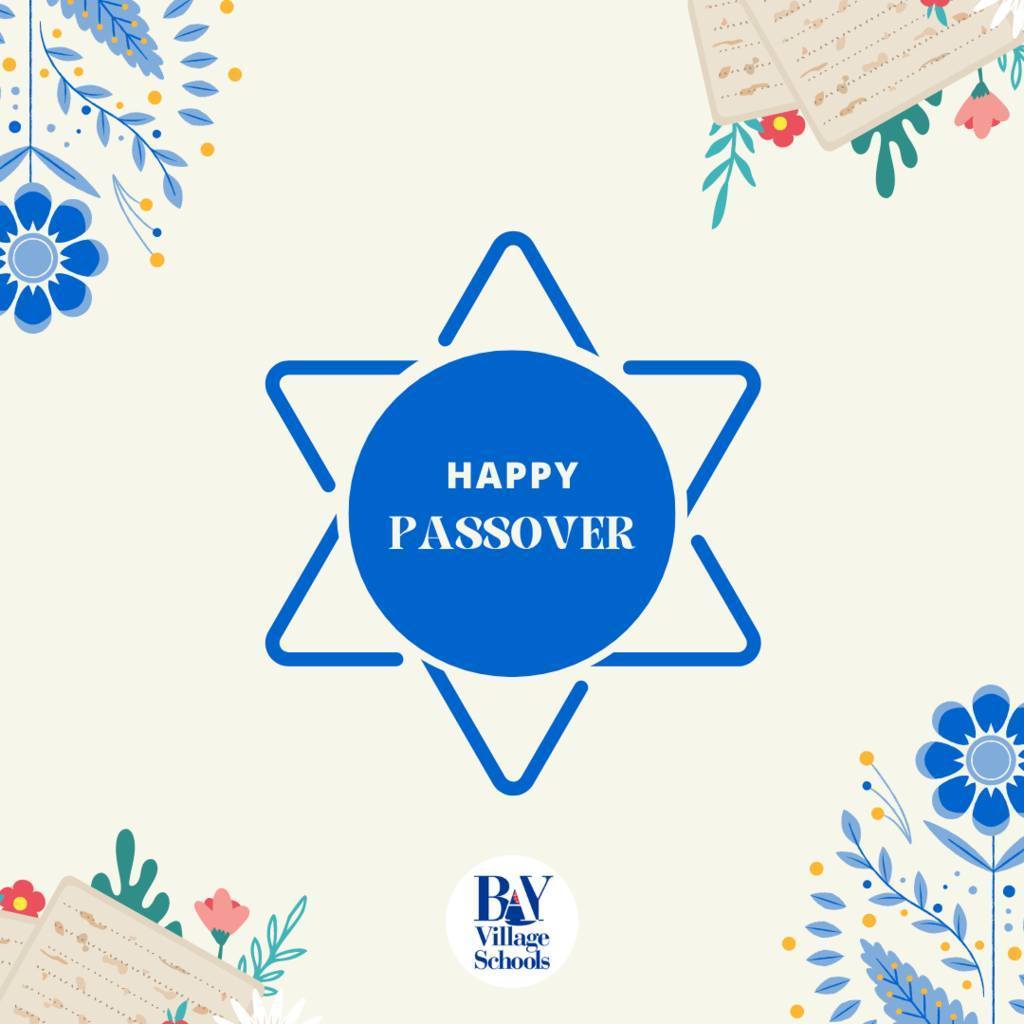happy passover image with star of david