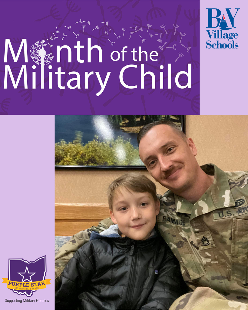 month of the military child photo of a father and son for april 2026 recognition of military-connected students