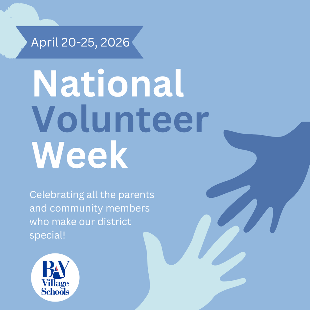 An image of National Volunteer Week 2026 with two hands in the image. 