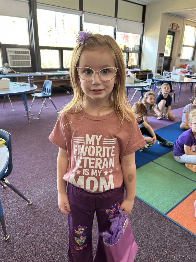 Month of the Military Child continues. Today we salute Normandy military-connected students who received purple goody bags with purple fidget trinkets created by our 7th grade Makerspace students + a DQ gift card provided by the local DAR Chapter.