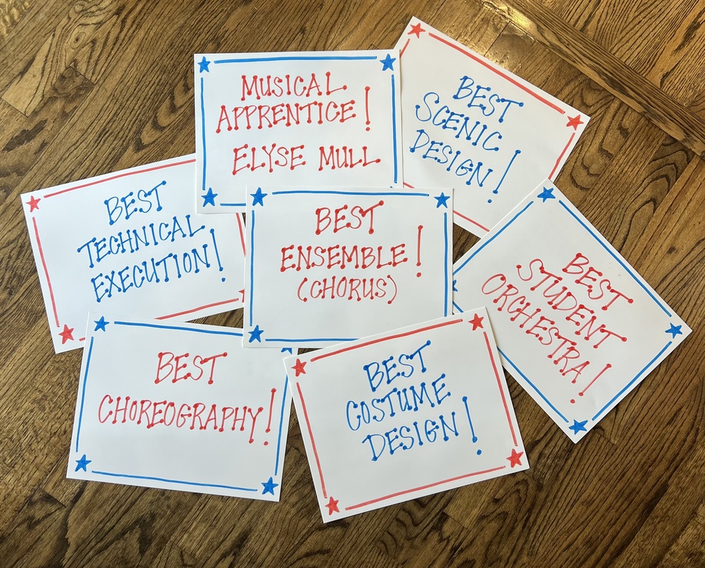 2026 Dazzle Award Nominations image for the cast and crew of Anything Goes.