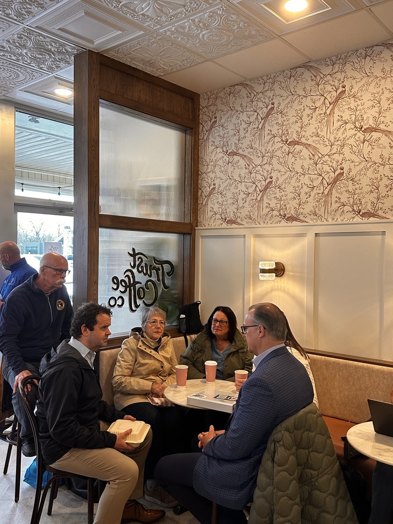 Coffee Chat photo at Trust Coffee from May 1, 2026. 