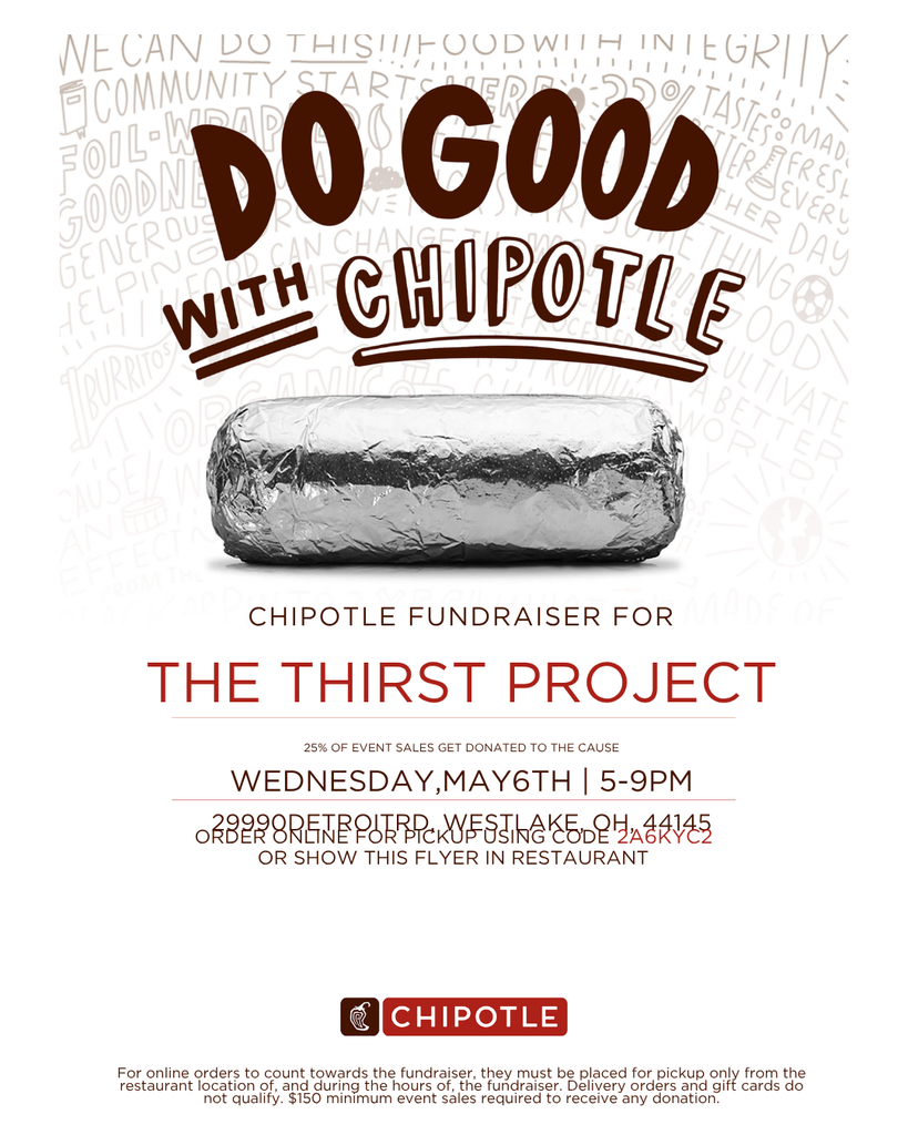 key club chipotle fundraiser