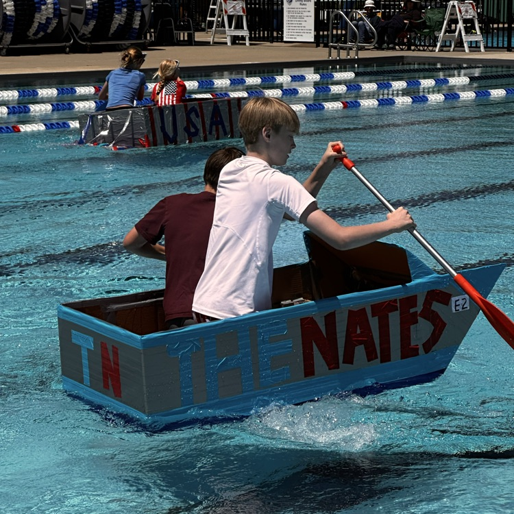 cardboard boat regatta photo
