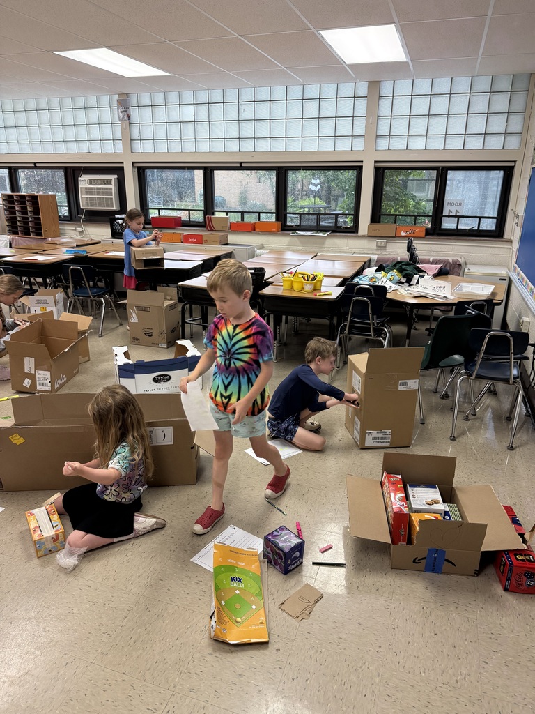 Westerly STEM Camp 2026, making cardboard guitars