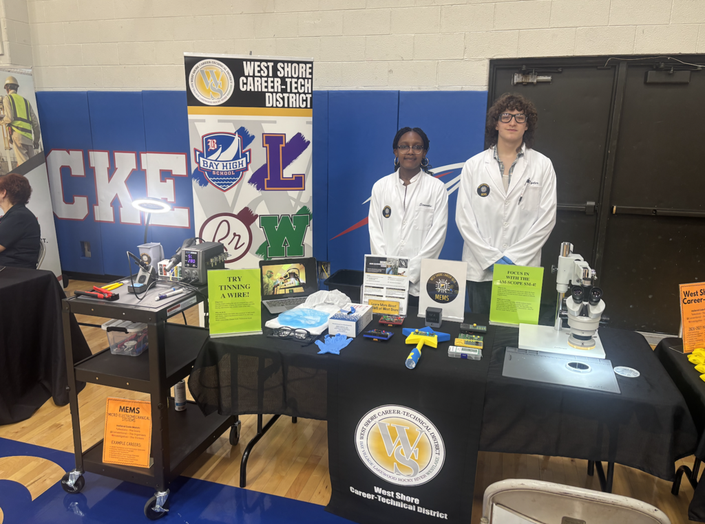 West Shore Career-Technical District mentors at the Bay High School Career Fair 2026