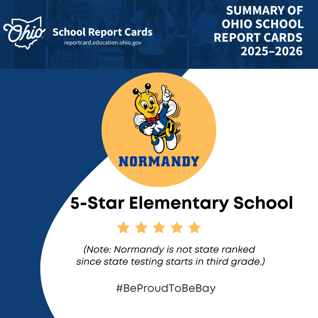 Normandy state report card 5-star image for 2025-26.