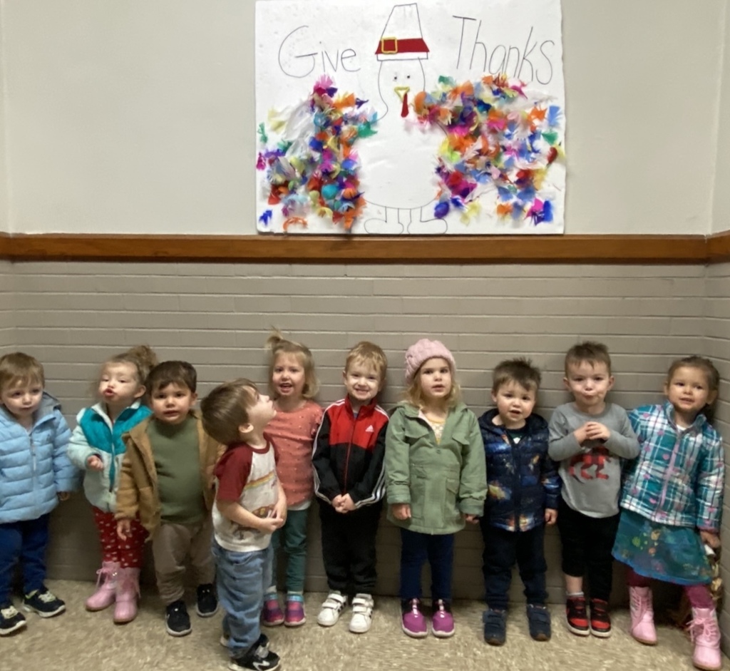 Toddler Thanksgiving photo