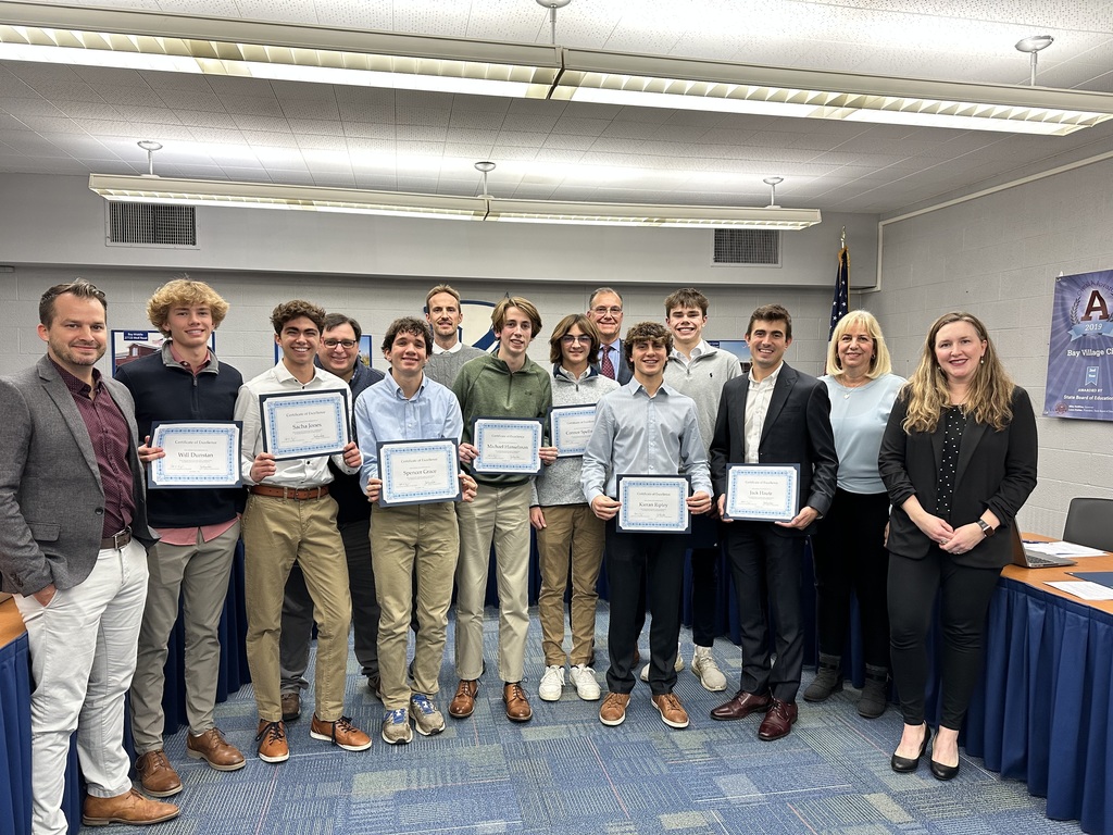 Boys Cross Country Team honored at Board Meeting