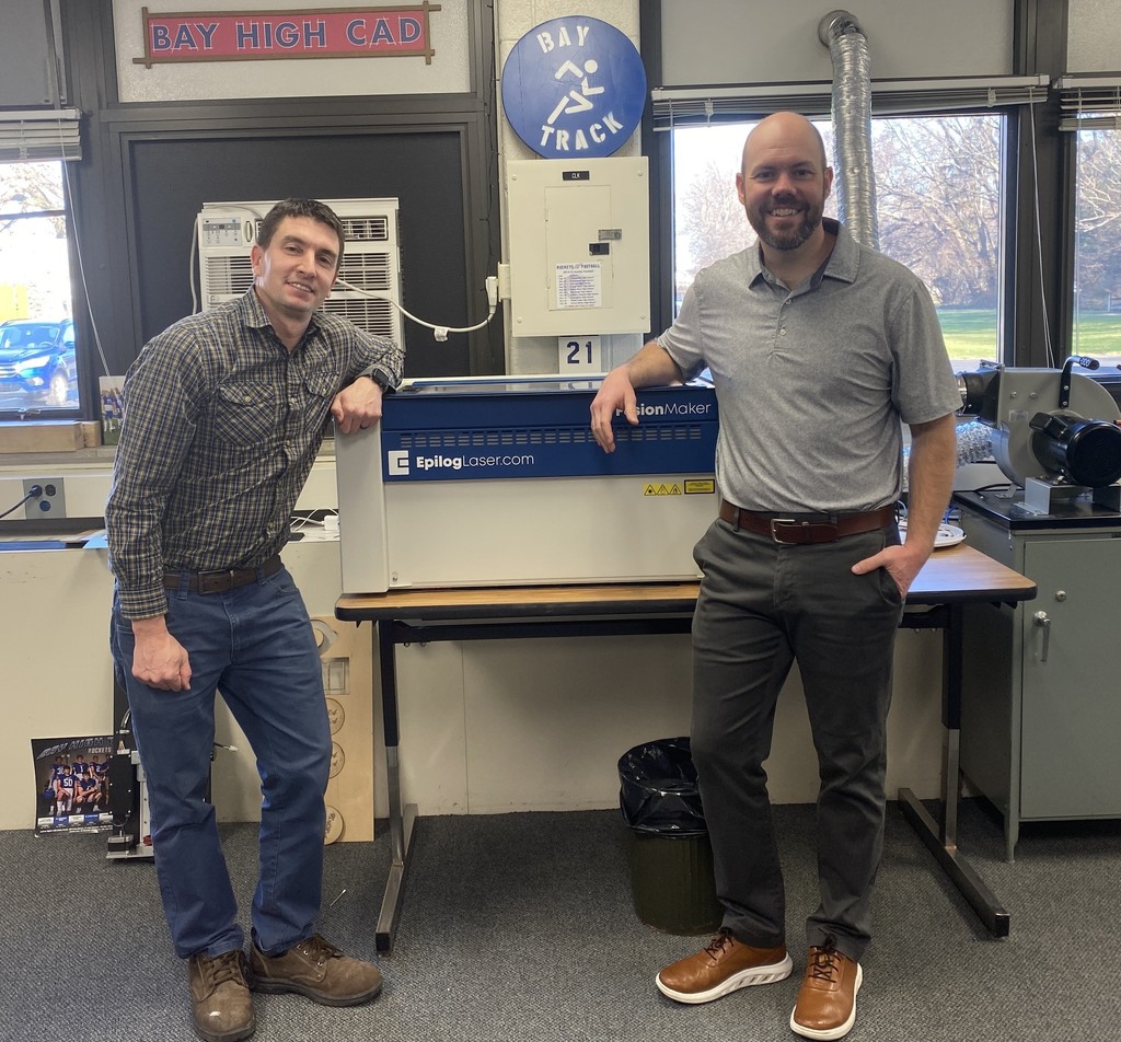 Mr. Kieffer and Mr. Rutt honored for BHS tech, eng programs
