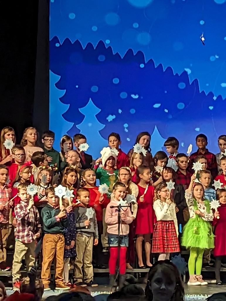second grade concert photo