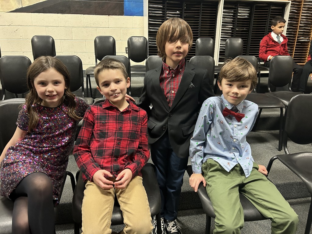 second grade concert photo
