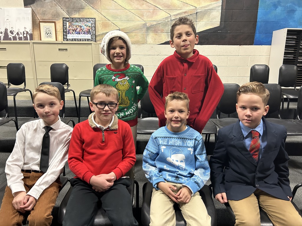 second grade concert photo