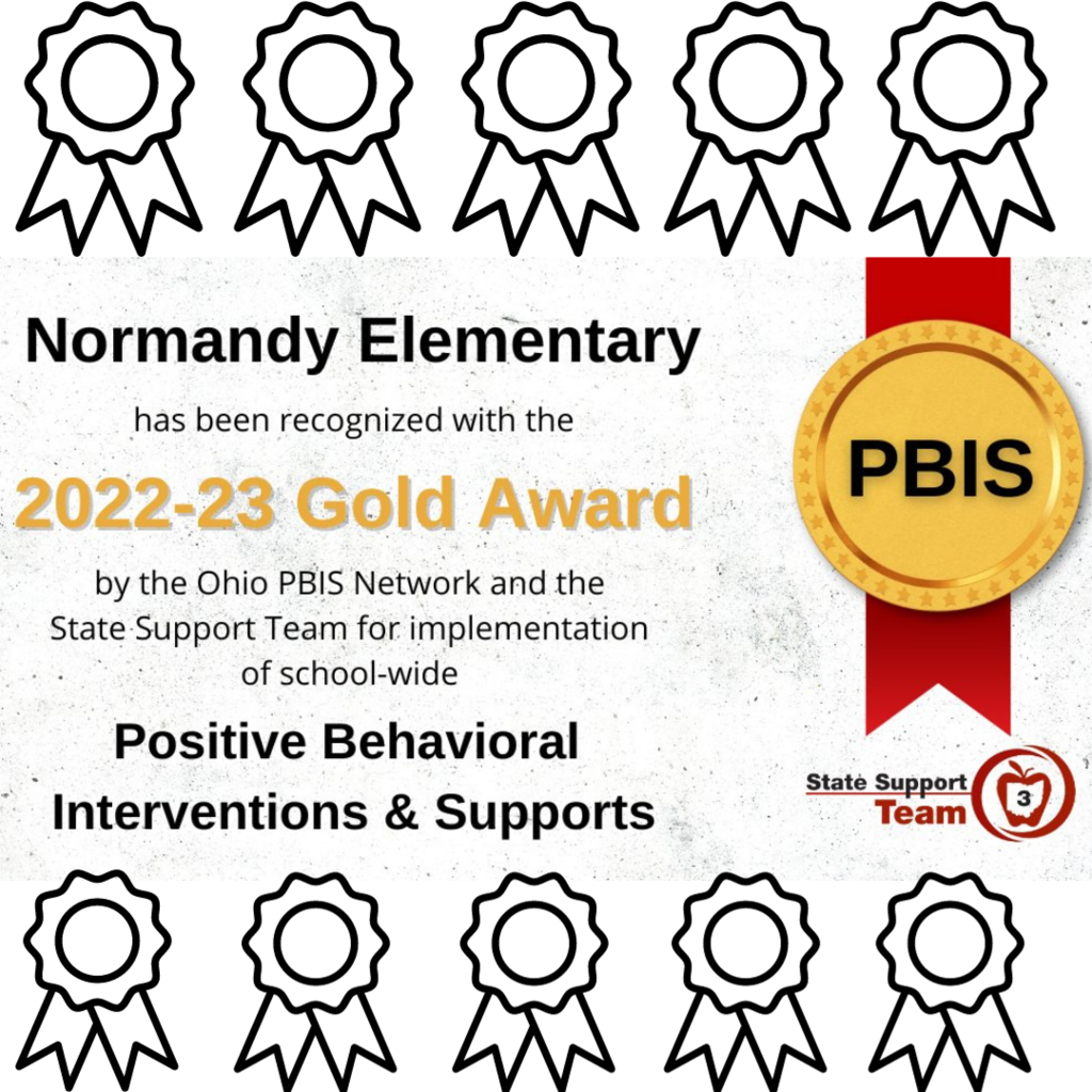 Normandy PBIS award