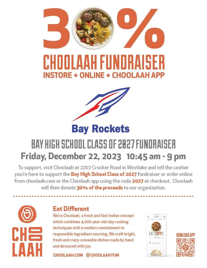 choolaah fundraiser flyer