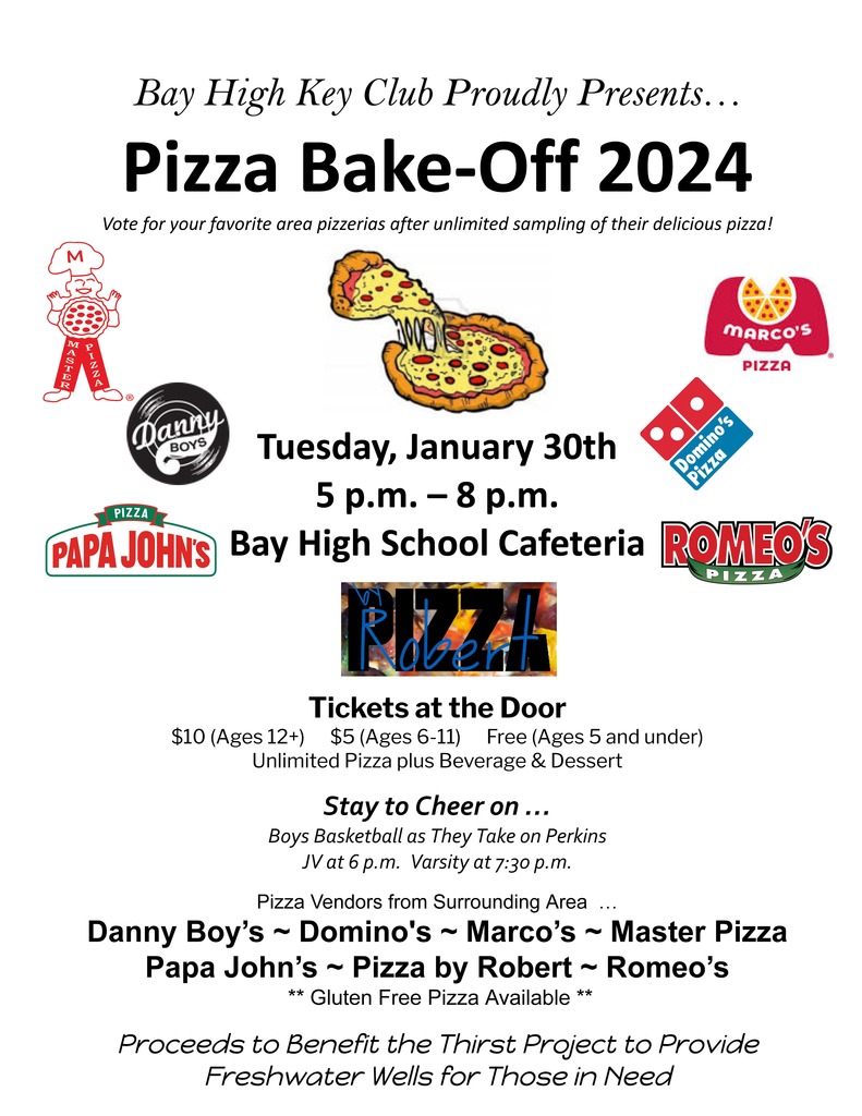 Pizza Bake-Off Flyer